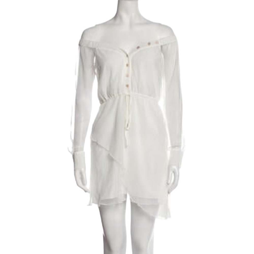 Michael Costello X Revolve Off The Shoulder Mini Dress - Size Small
